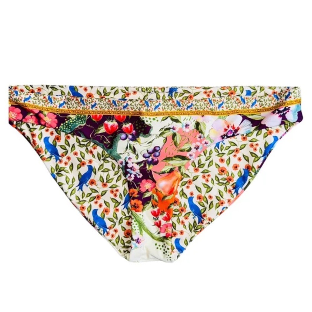 NWT Agua Bendita Audrey Seed Bikini Bottom Sz XL